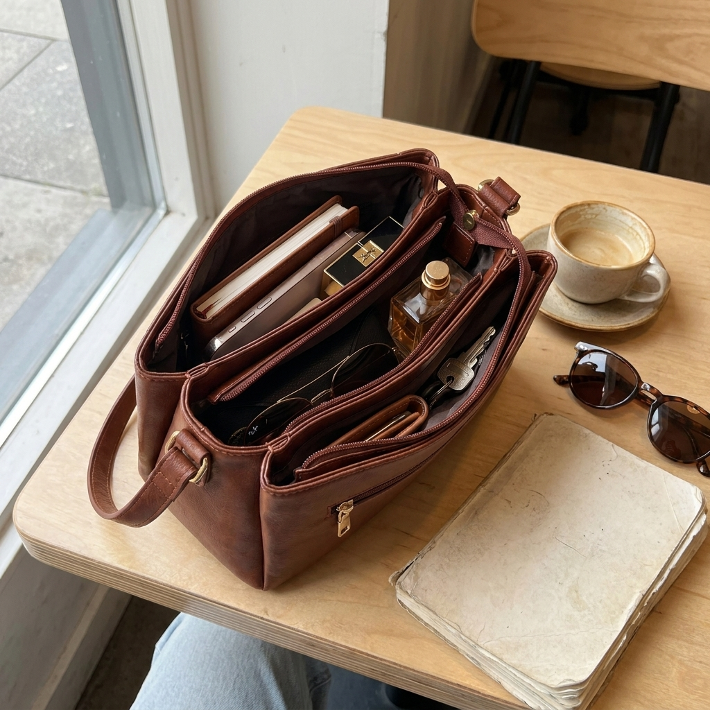 Bolso Multicapas Arion Amelie, Gran Capacidad