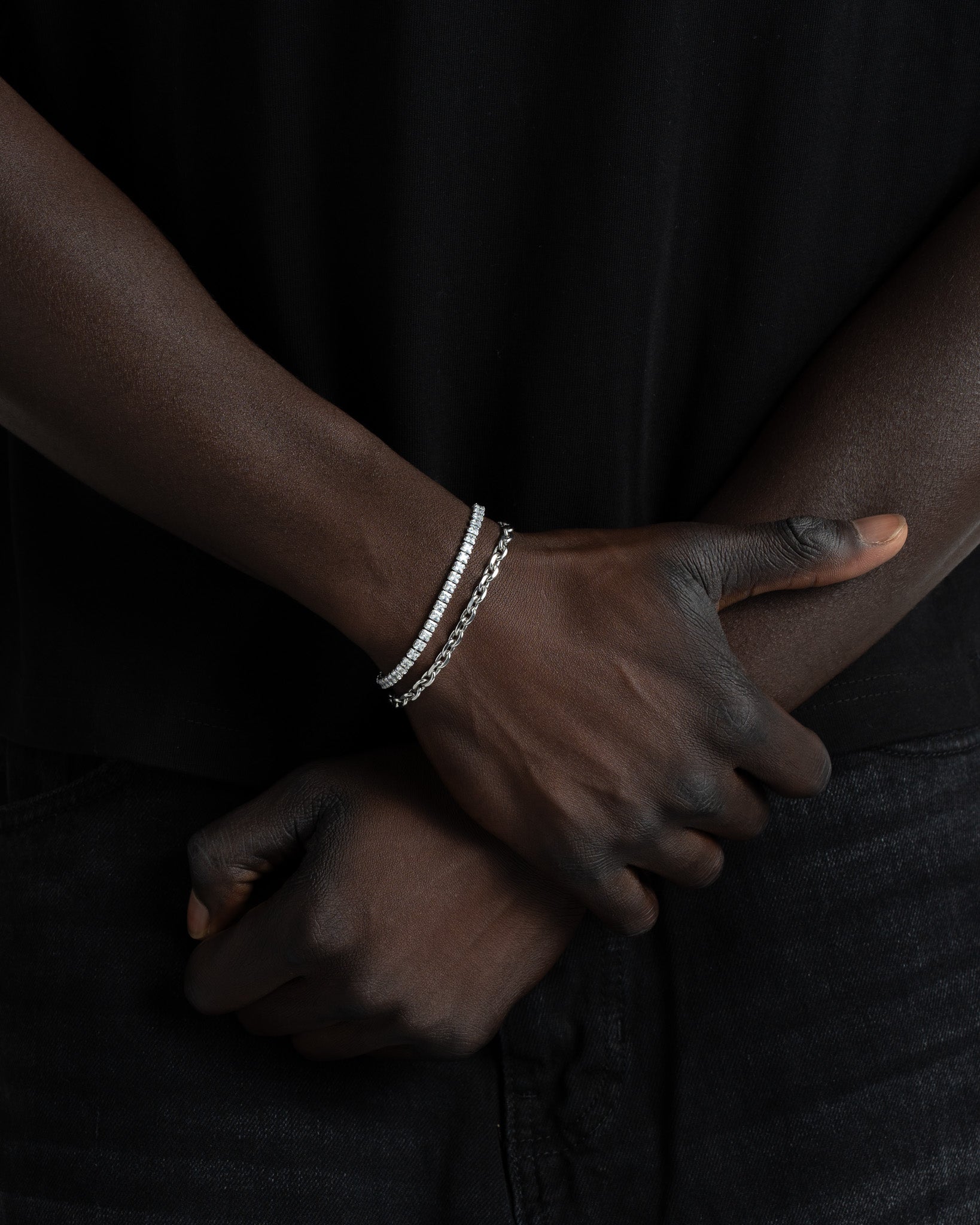Pulsera de Plata con Circonitas
