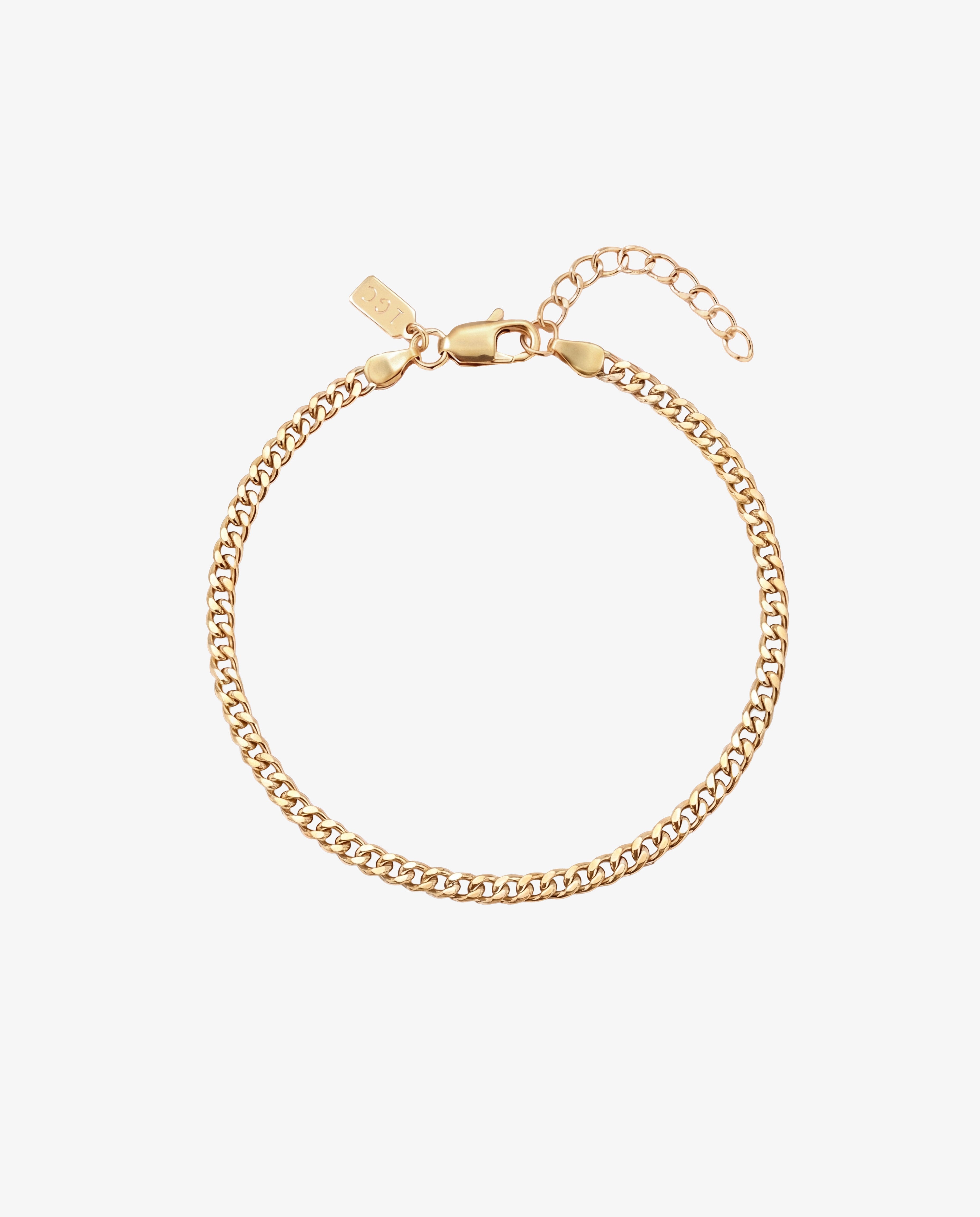 Pulsera de Oro Eslabón Cubano