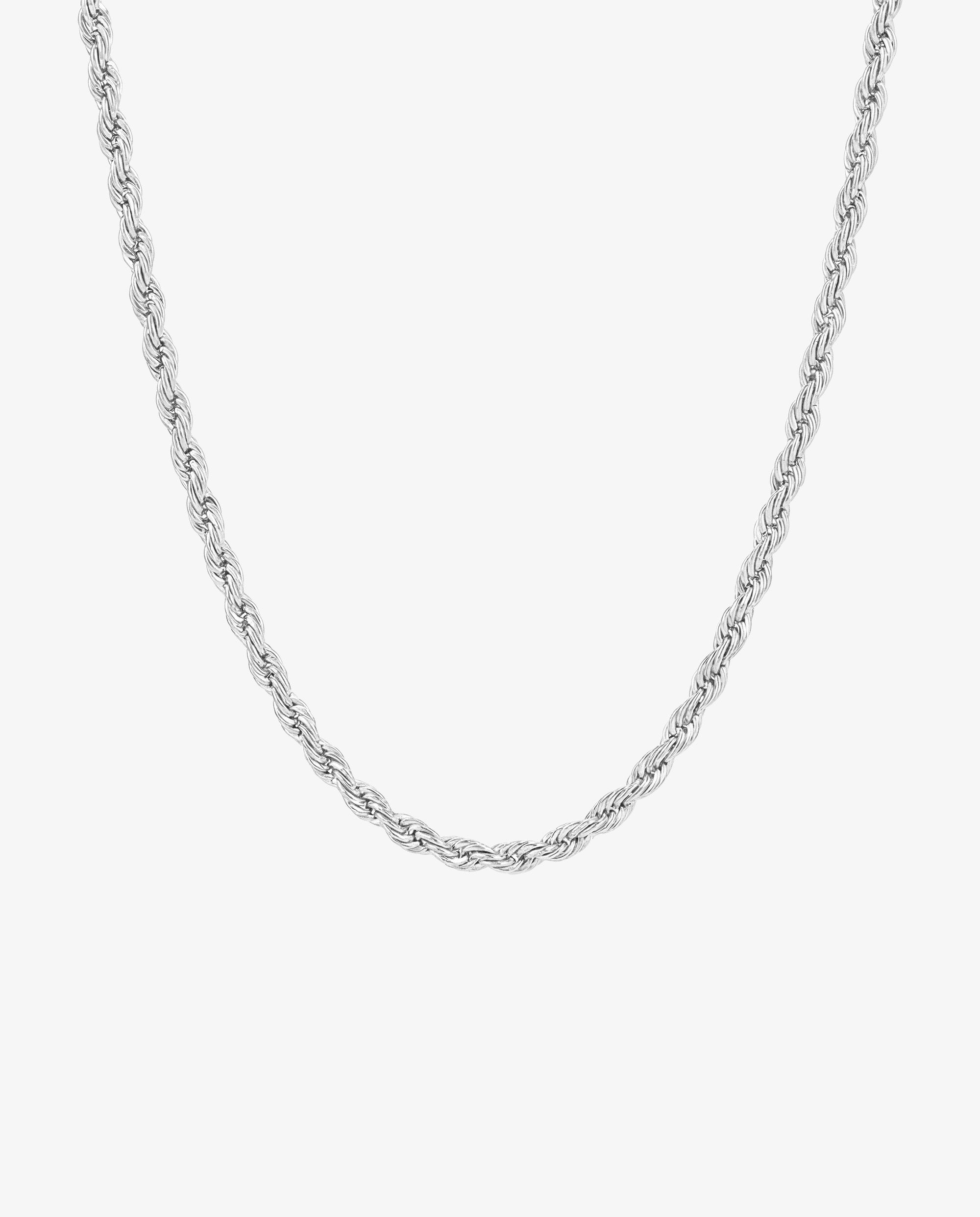 Cadena de Plata Tipo Cordón