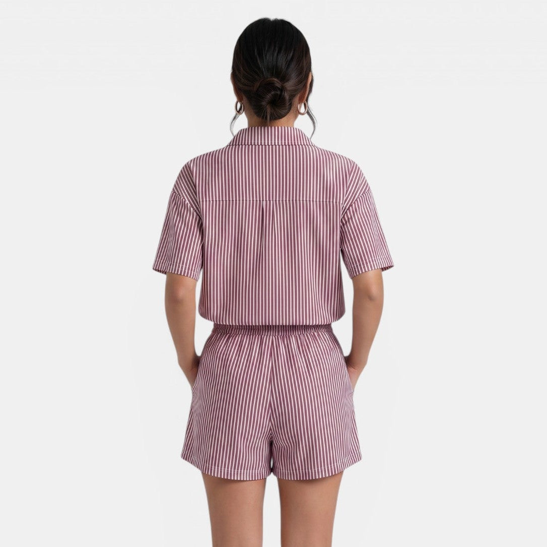 Conjunto Mujer Verano de Rayas