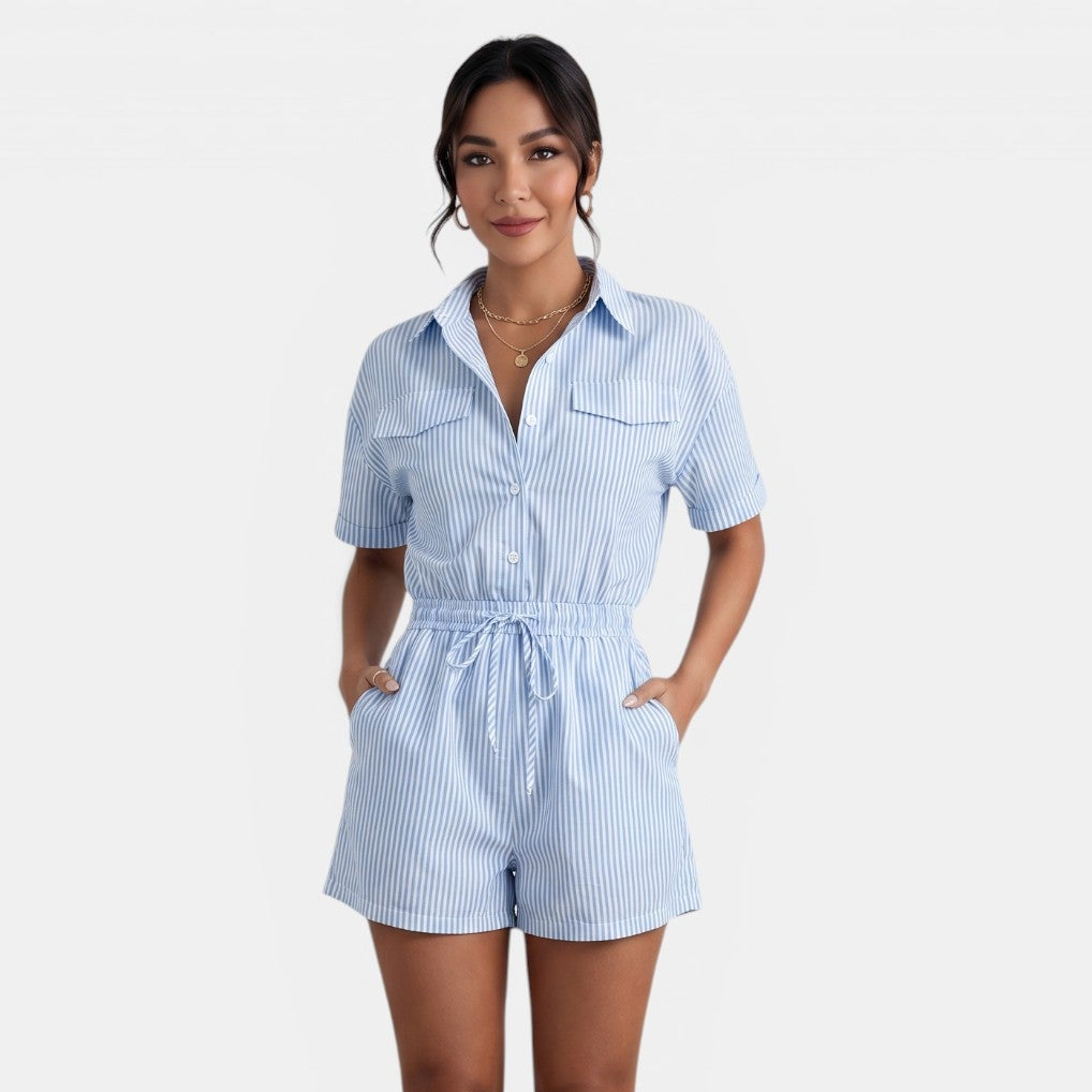 Conjunto Mujer Verano de Rayas
