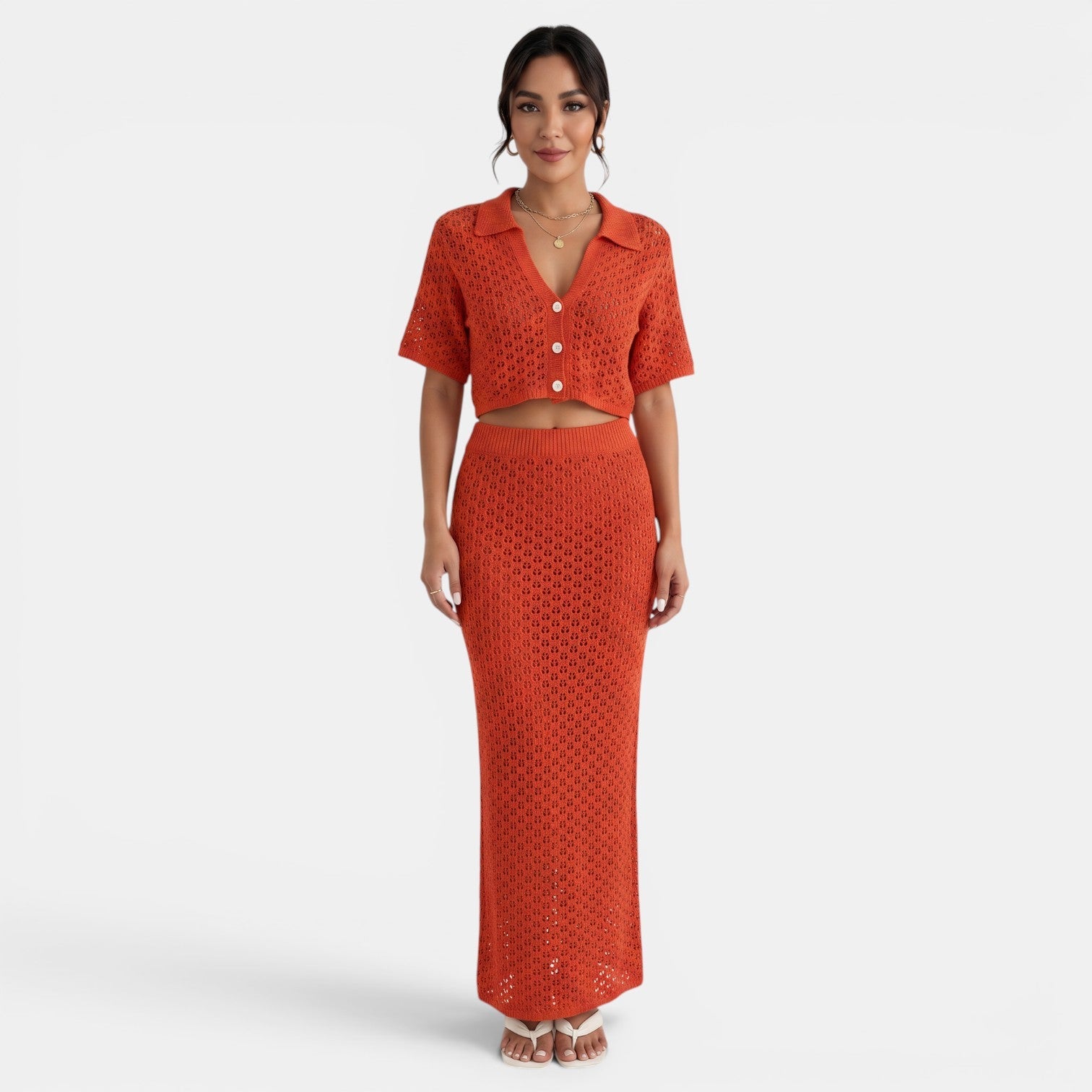 Conjunto Crochet Mujer Verano