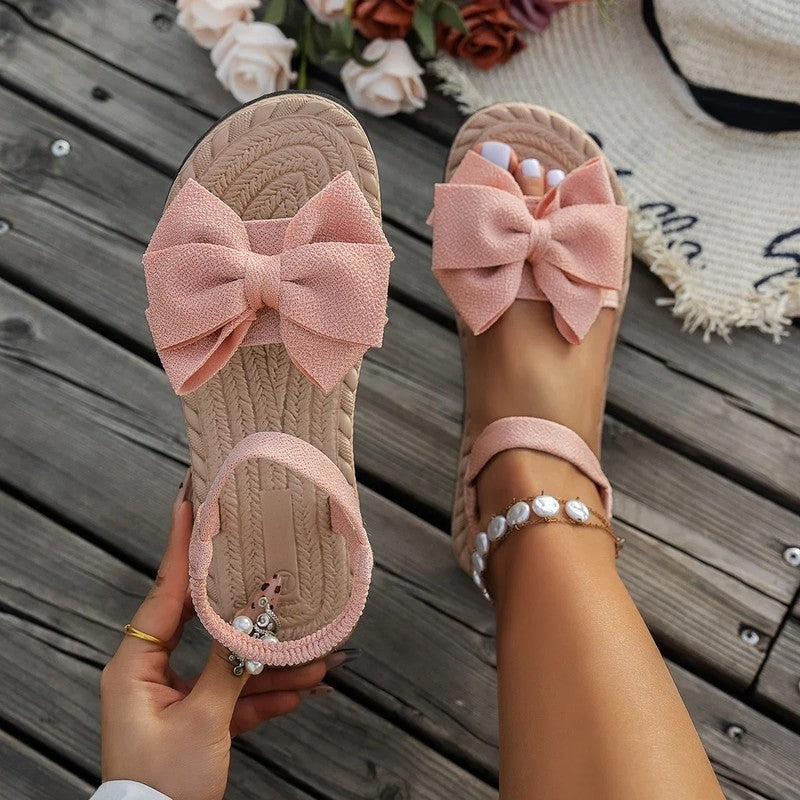 Chanclas con Lazo