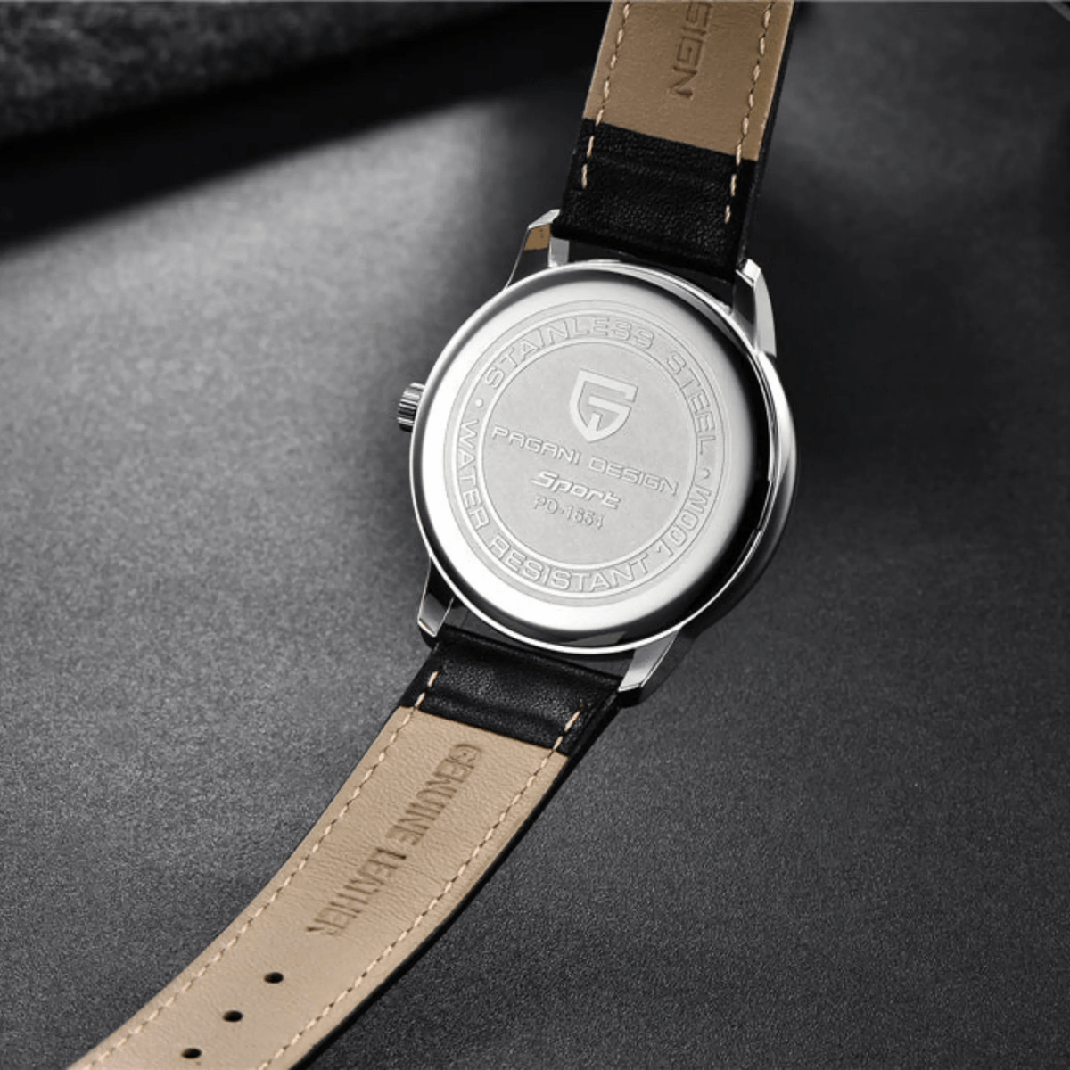 Pagani Design PD-1654 – Reloj de Cuarzo de Acero Inoxidable