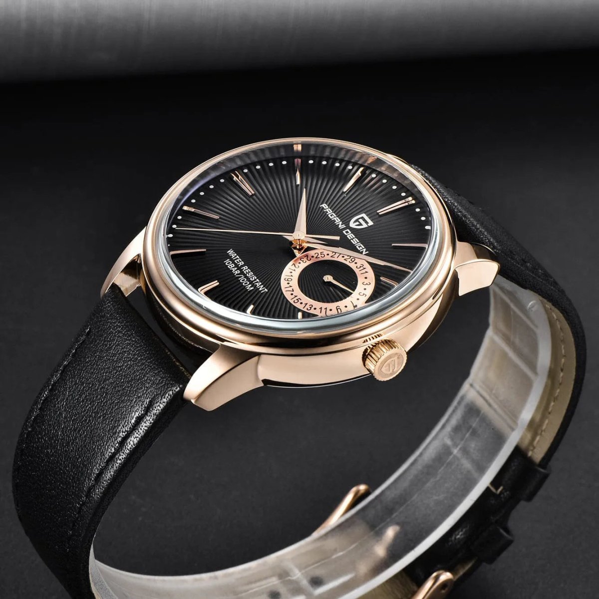 Pagani Design PD-1654 – Reloj de Cuarzo de Acero Inoxidable
