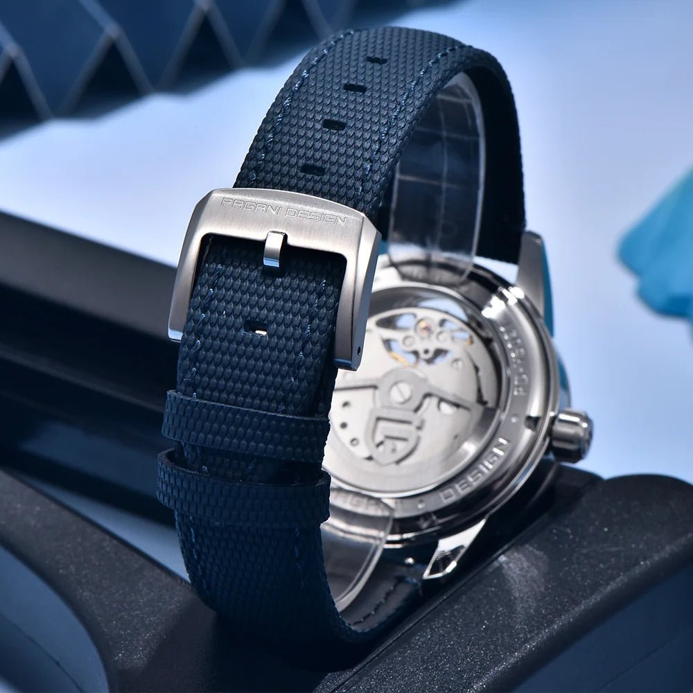 Pagani Design PD-YS021 – Reloj Automático con Correa de Piel Sintética
