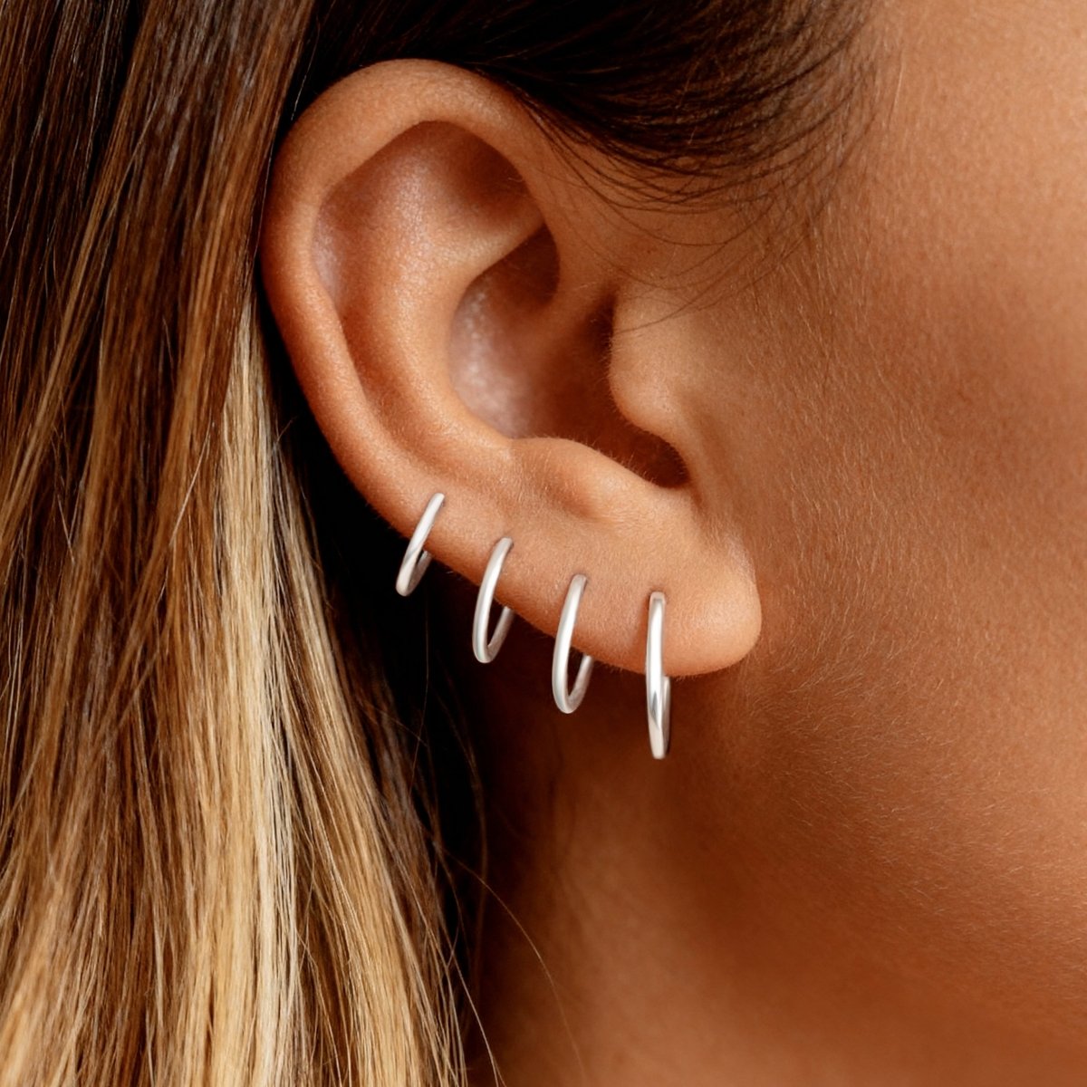 Pendientes Aretes 8mm