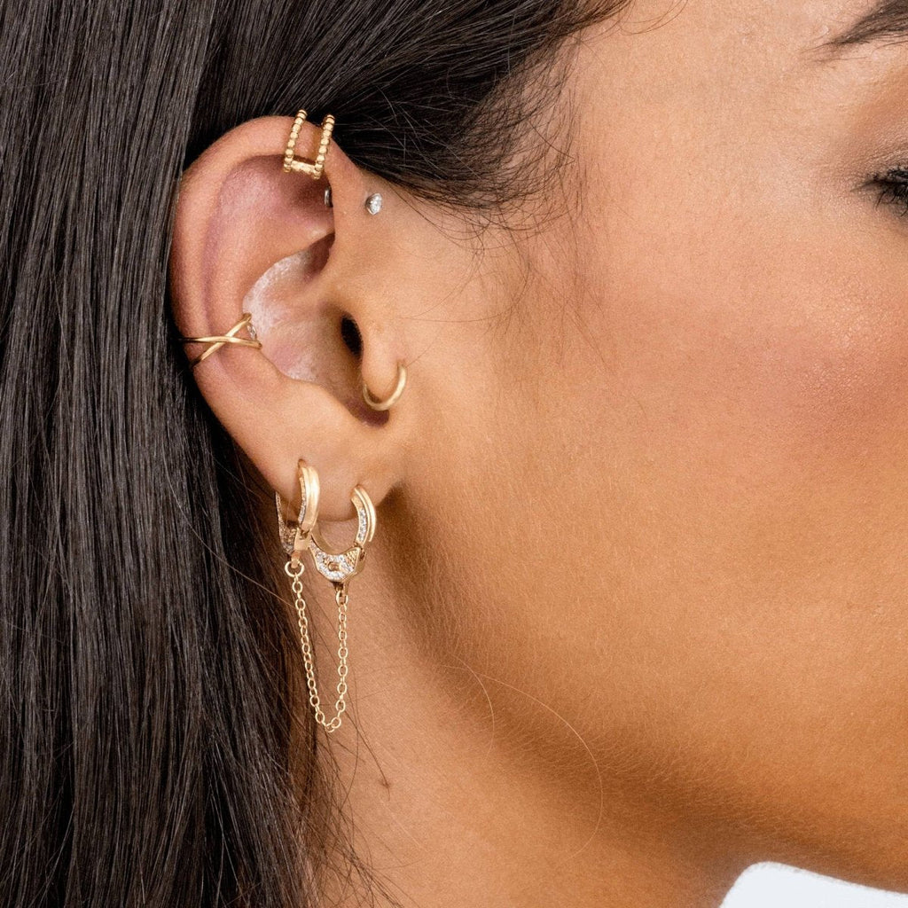 Pendientes Aretes 8mm