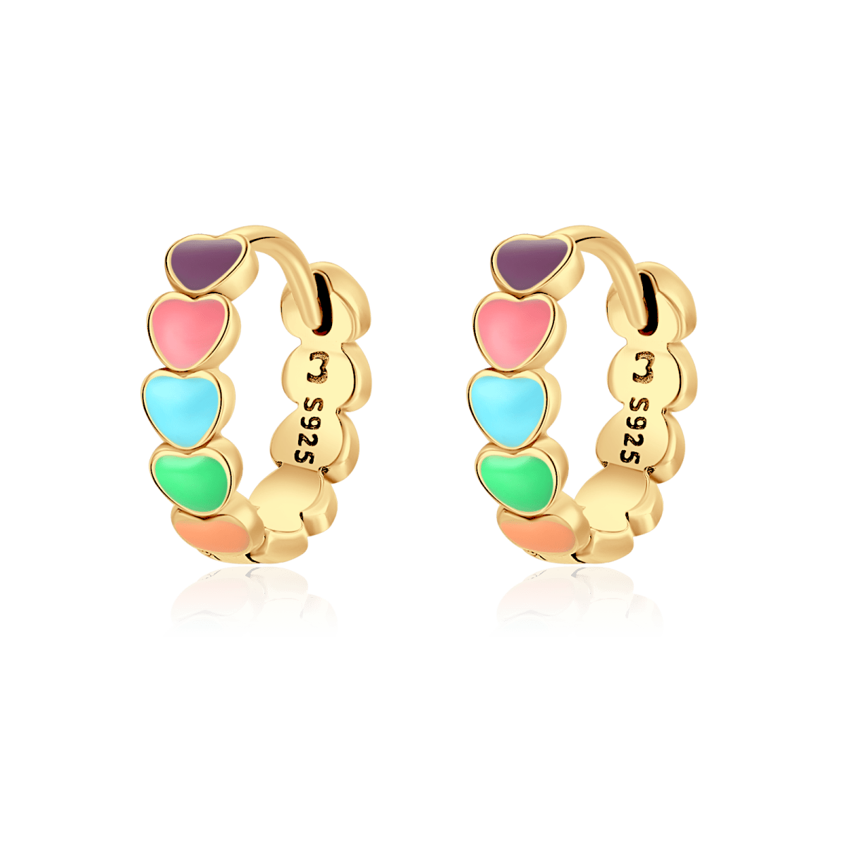 Pendientes Colorful Love