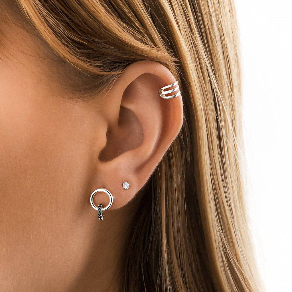 Pendientes Pequeña Circonita