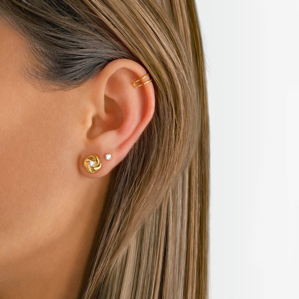 Pendientes Pequeña Circonita