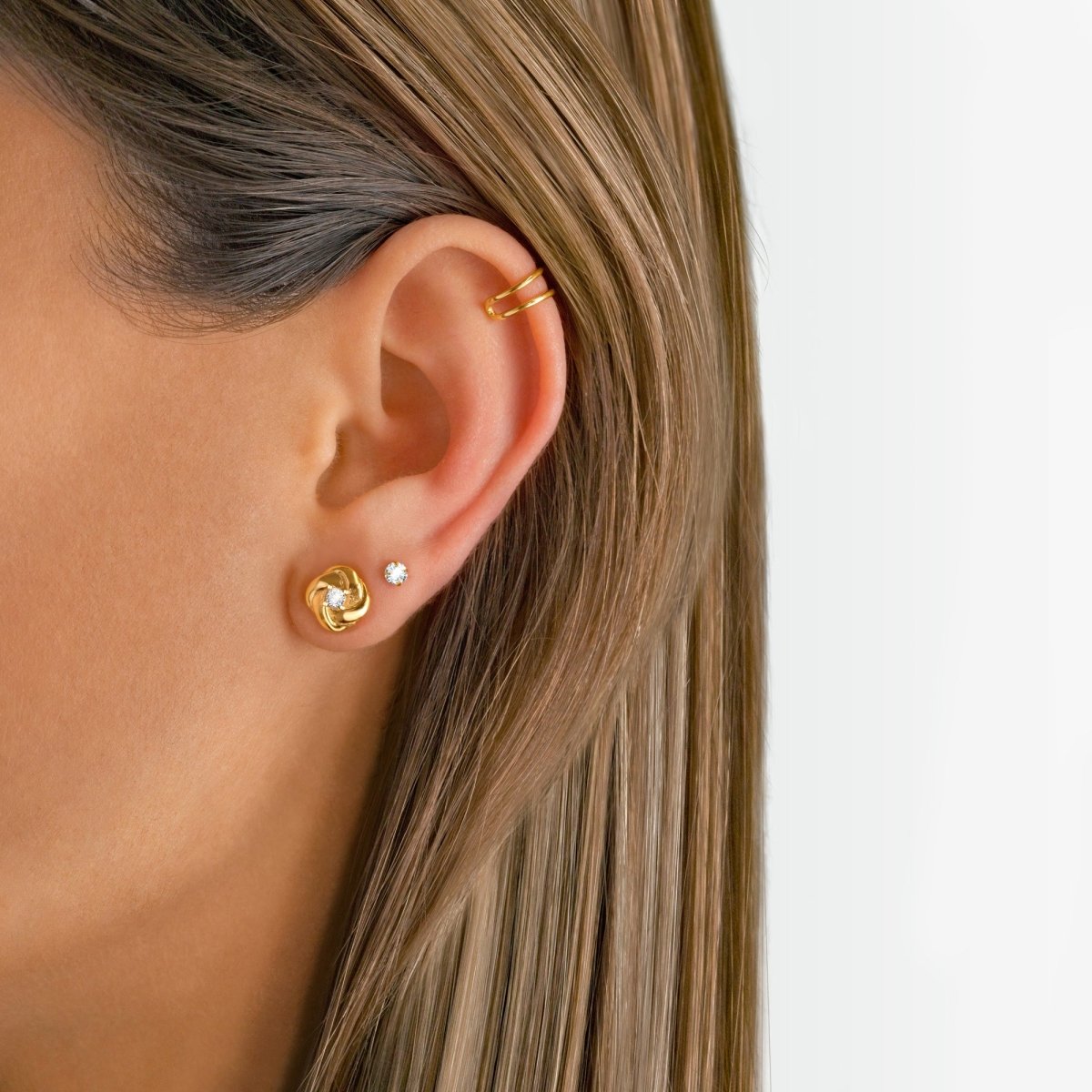 Pendientes Pequeña Circonita