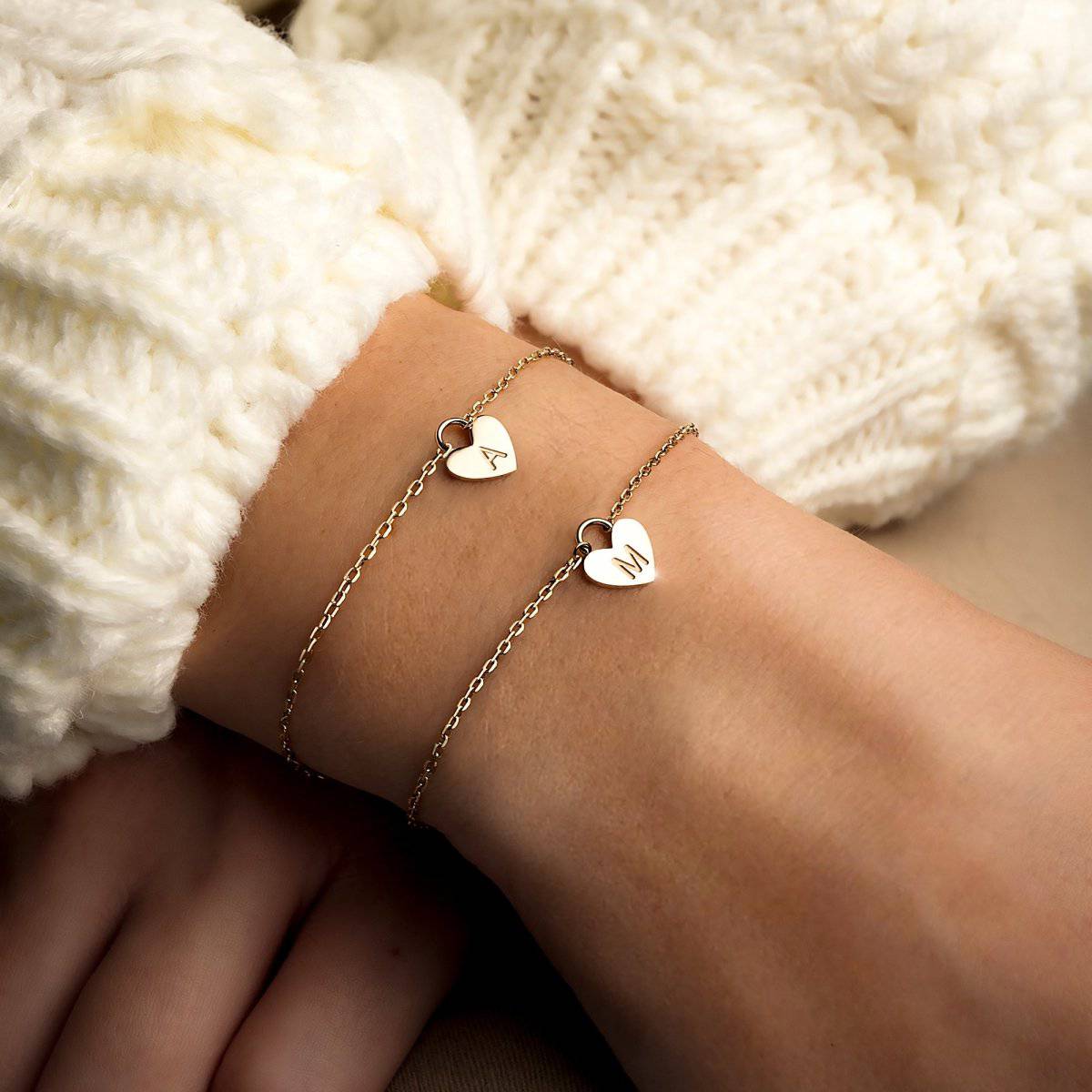 Pulsera Inicial Corazón