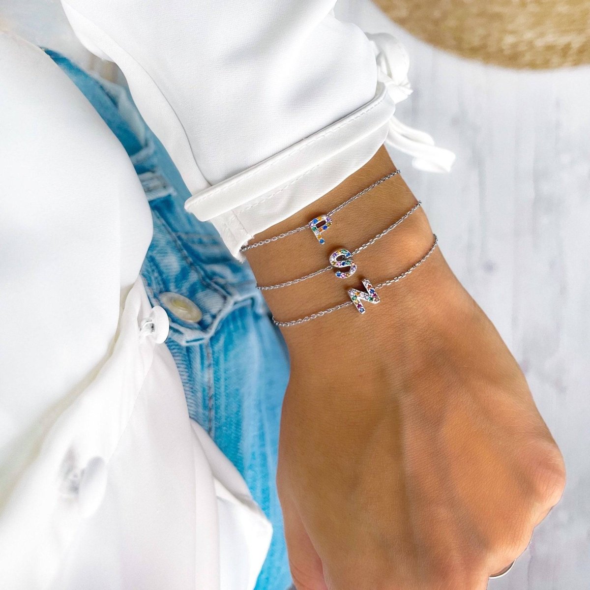 Pulsera Shinny Inicial