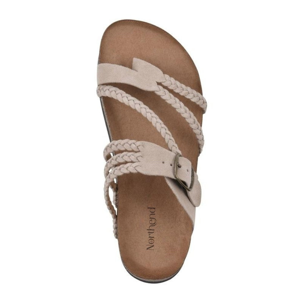 Sandalias Trenzadas con Hebilla