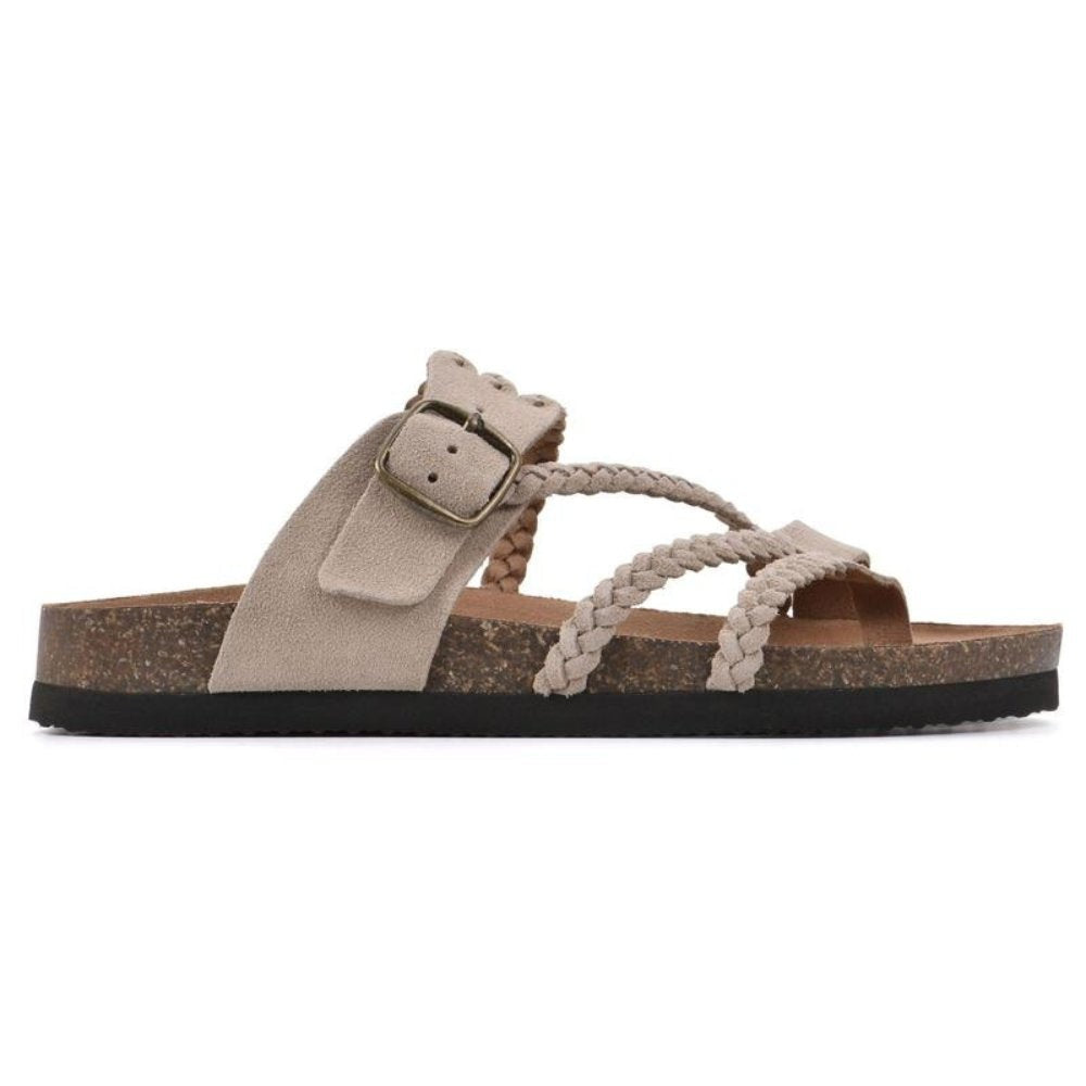 Sandalias Trenzadas con Hebilla
